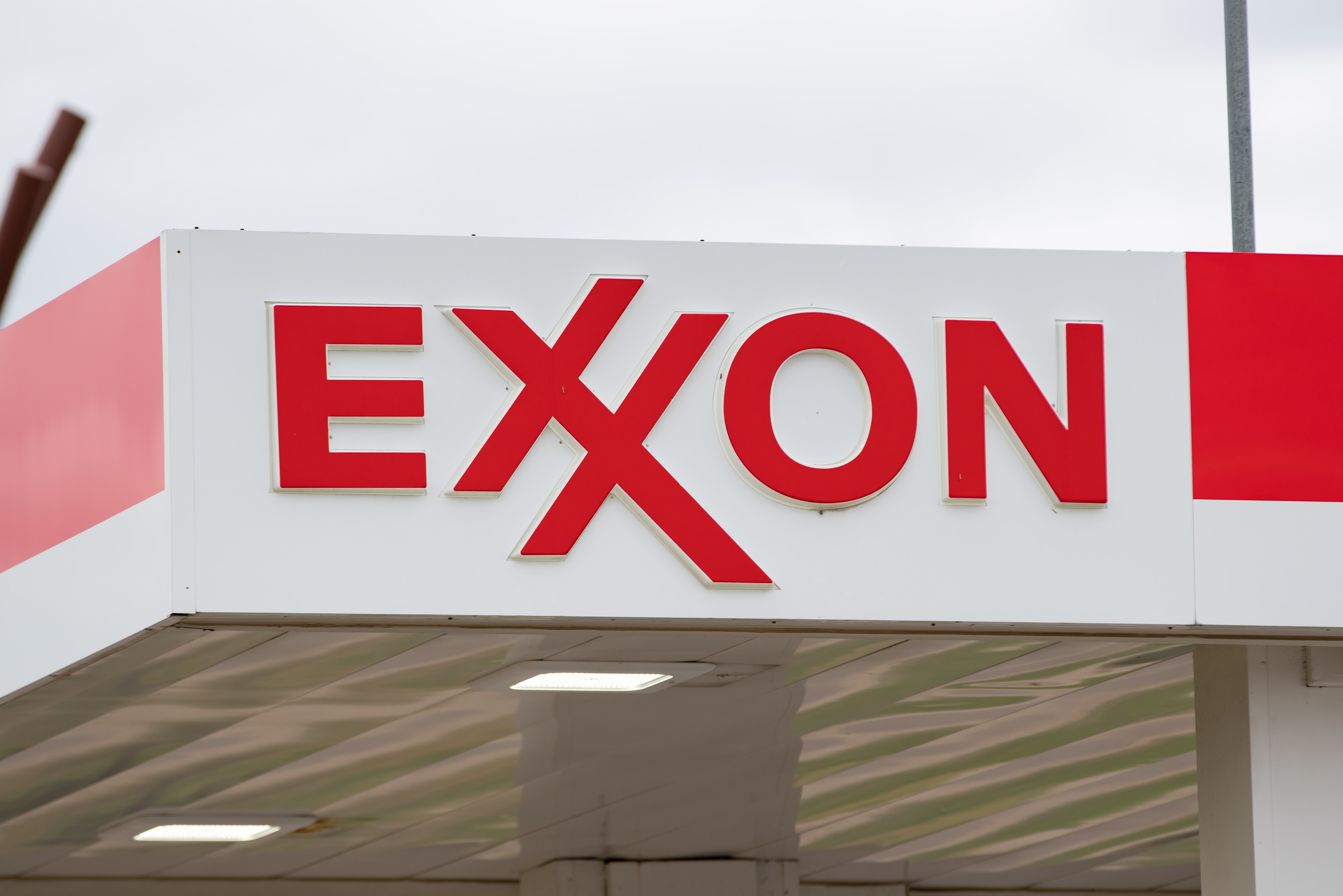 Exxon Shares Climb