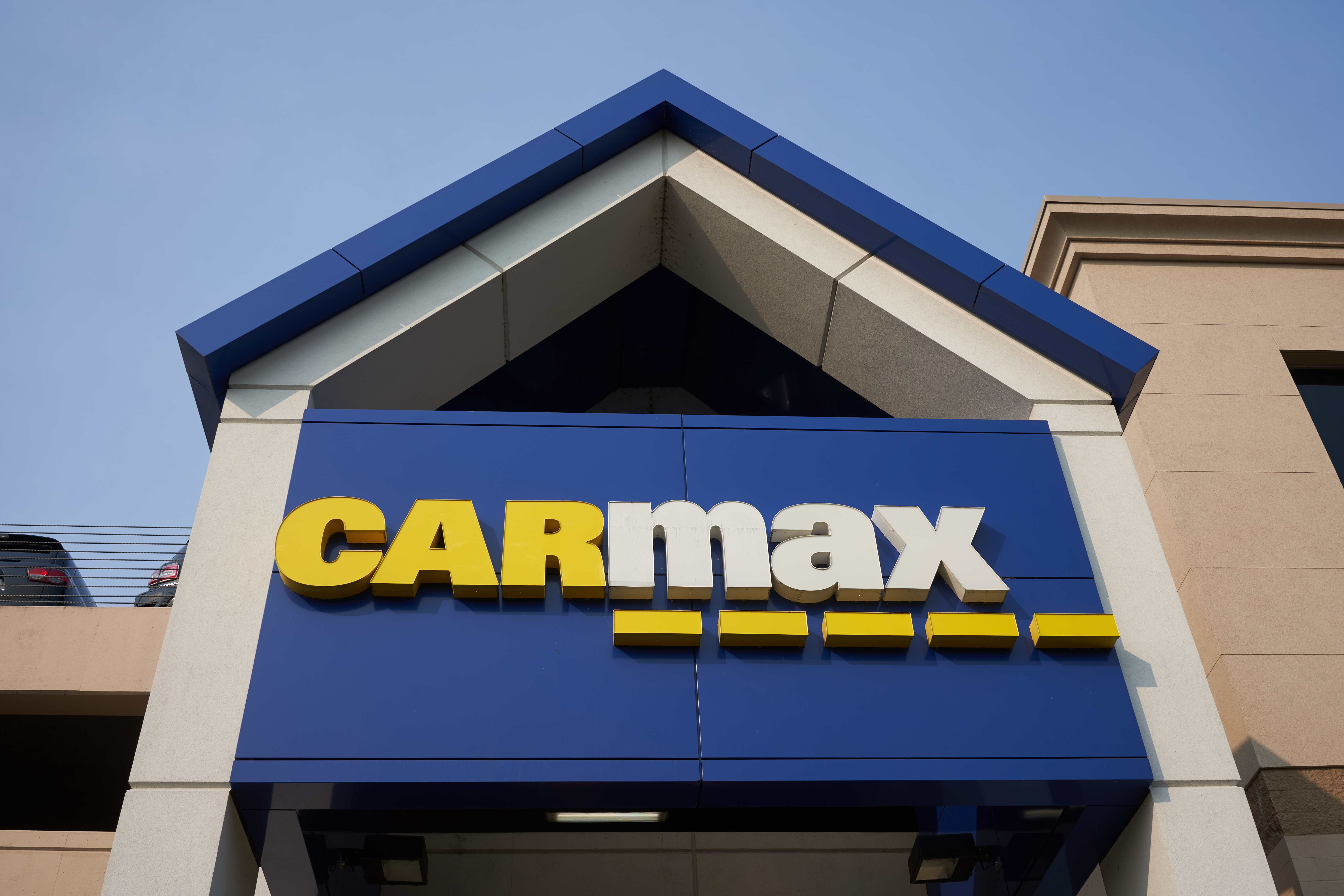 CarMax Shares Tank